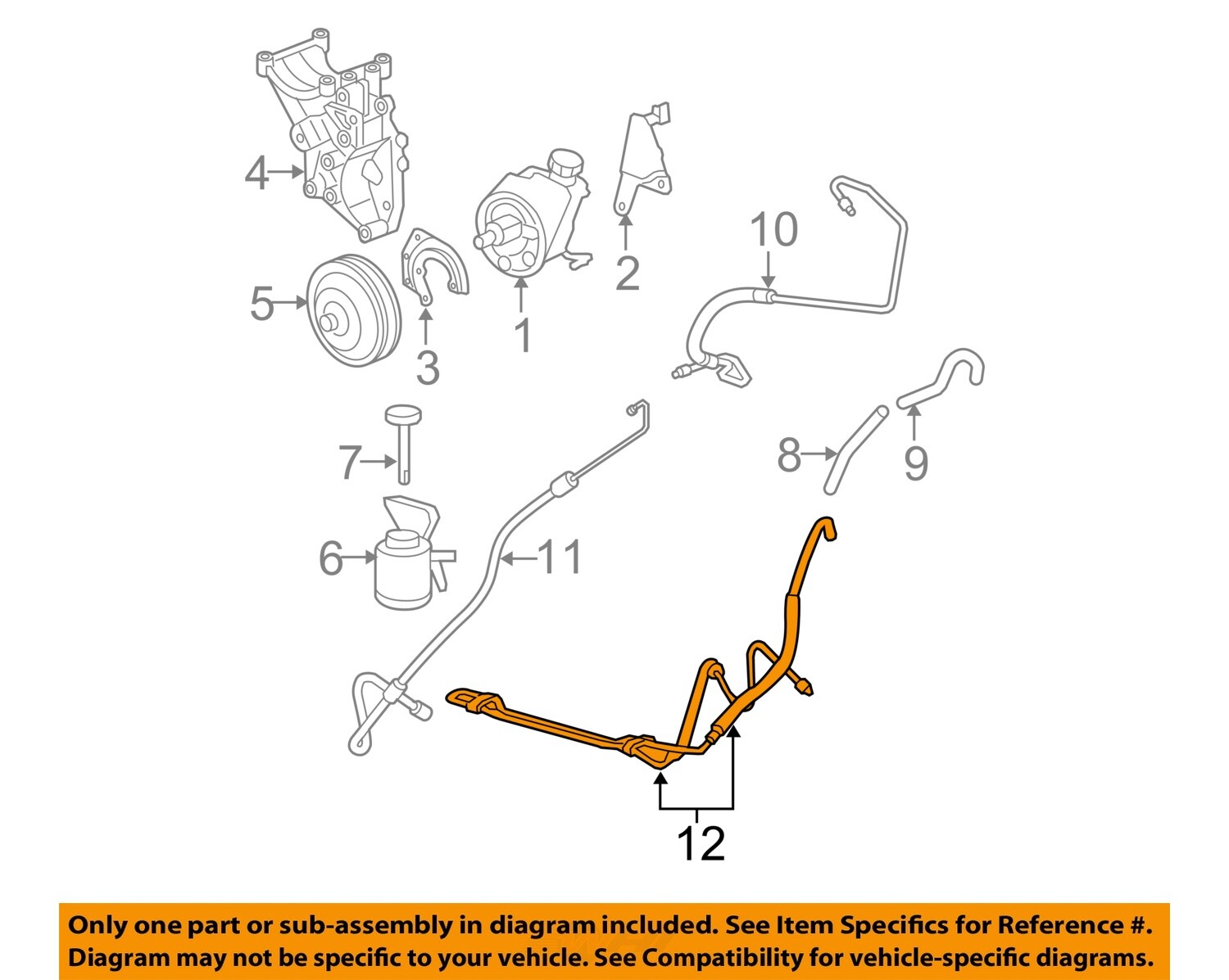 GM OEM-Power Steering Oil Cooler 22950446 | eBay 