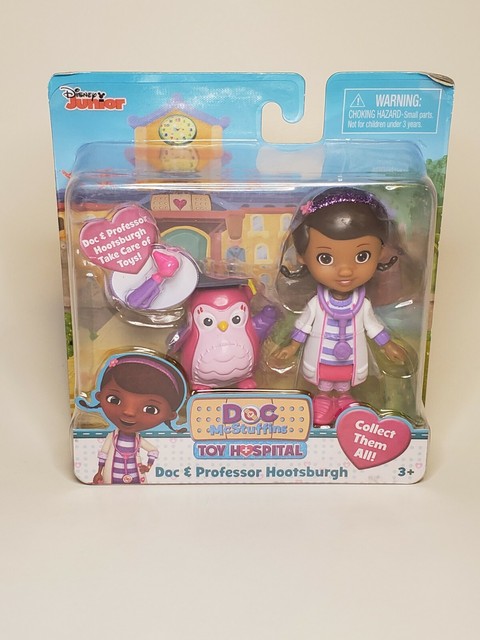 Doc McStuffins Disney Jr Toy Hospital and Professor Hootsburgh Owl ...