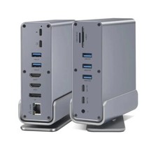 16-in-1 USB C Docking Station 100W, Triple Display, Multi Port