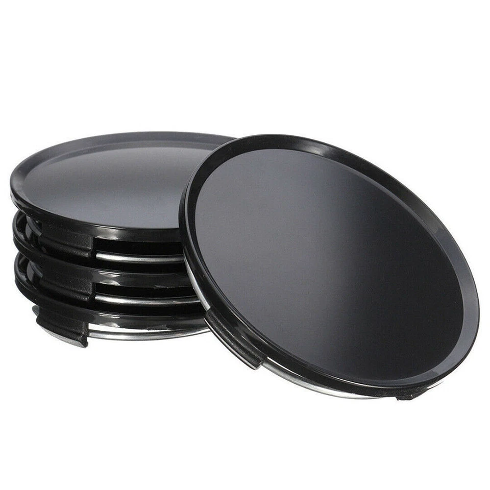 4Pcs 68mm (in65mm) Wheel Hubs Center Hub Caps Universal Wheel Rim Hub Cover Cap - Image 3 of 4