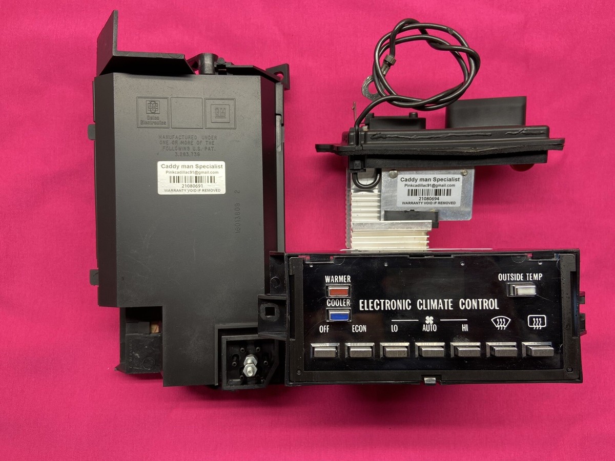 1986-1987-1988-1989 CADILLAC FLEETWOOD BROUGHAM A/C MODULES 3