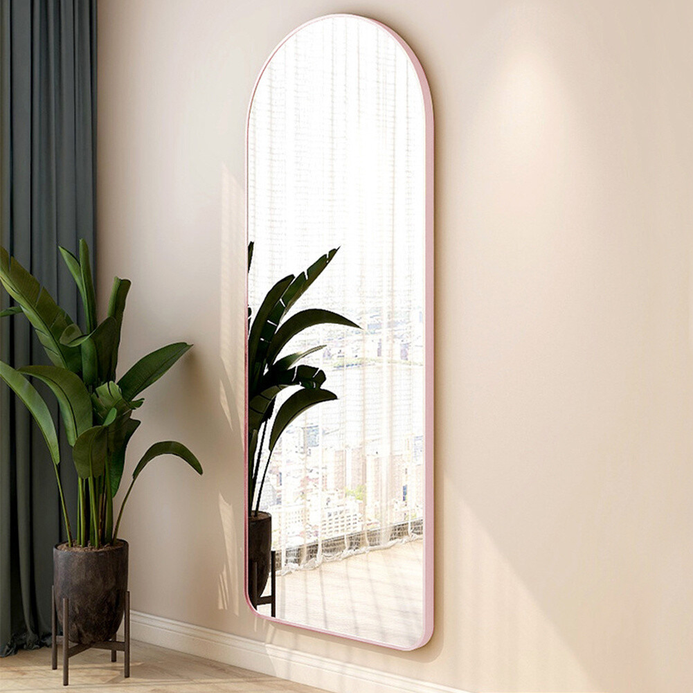 Vintage Brushed Metal Full Length Mirror Bedroom Free Standing Dressing Mirror eBay