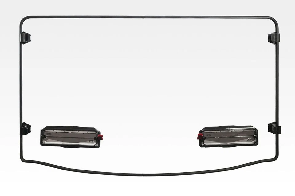 Parabrisas de polietileno Seizmik Versa-Vent para Polaris Ranger Crew 900-5 dirección asistida eléctrica 2016 Foto 4 de 4