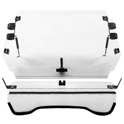 2-IN-1 Flip Front Windshield Scratch Resistant For Arctic Cat