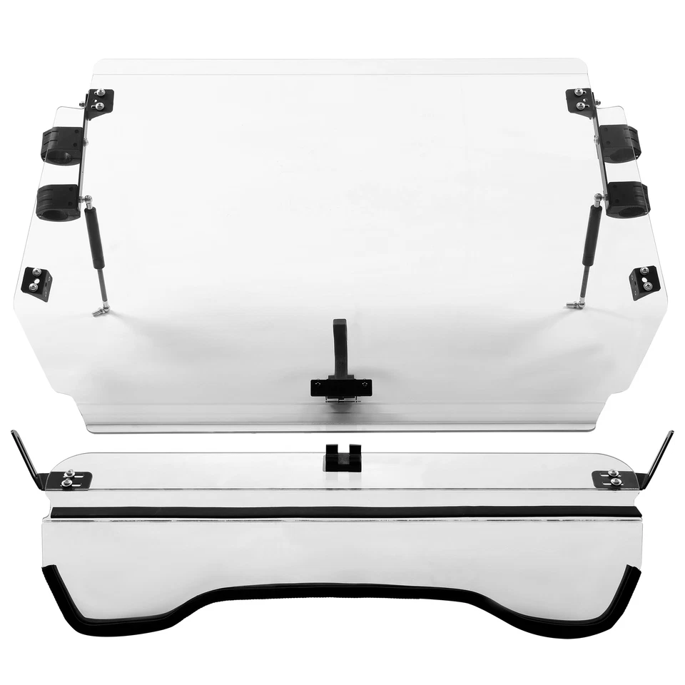 Parabrisas delantero abatible 2 en 1 resistente a arañazos para Arctic Cat Wildcat 4 1000 Foto 2 de 4