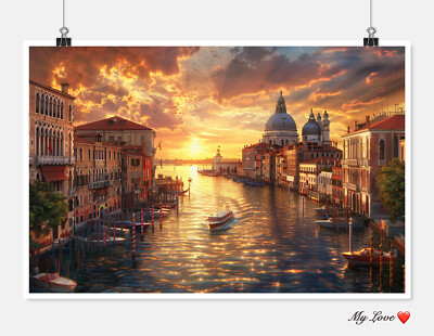 Sunset in Venice 2 - Chart Counted Cross Stitch Patterns Needleworks DMC Color