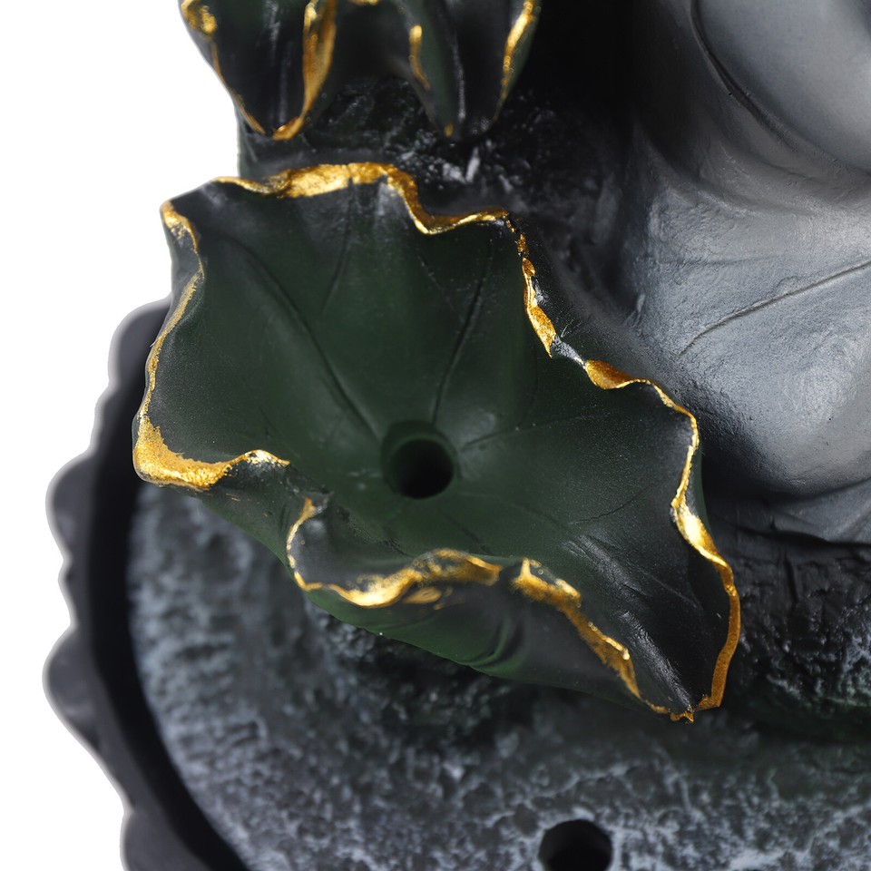 Tabletop Water Fountain Zen Meditation Indoor Waterfall Feature with