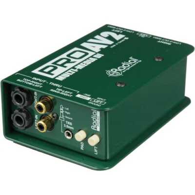 Radial Engineering ProAV2 2-channel Passive A/V Direct Box