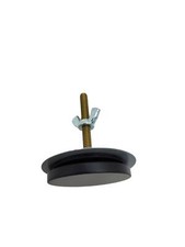 Thrifco Heavy Duty 2" Sink Hole Cover-Matte Black Finish 4405945