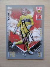 Alexander Nübel autograph signed TC Topps Bundesliga "VFB Stuttgart 23/24"