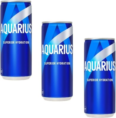 Coca-Cola Aquarius 250ml can x 30 Sports drinks superior hydration