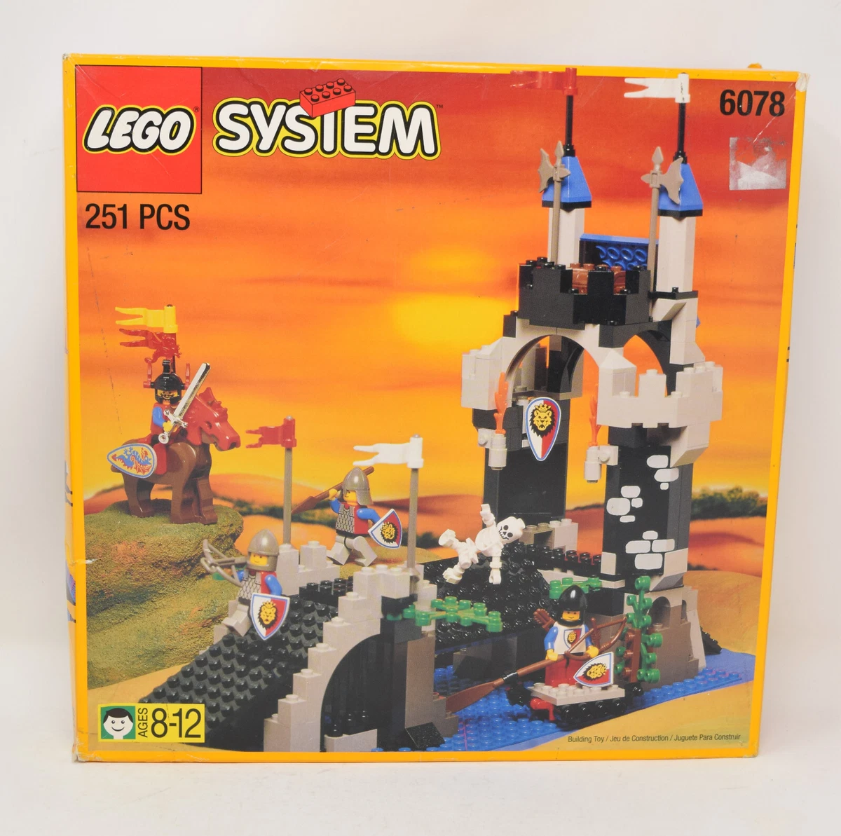 falsk Foreman Logisk Lego Castle Royal Knights Drawbridge Set 6078 Complete Instructions Box |  eBay