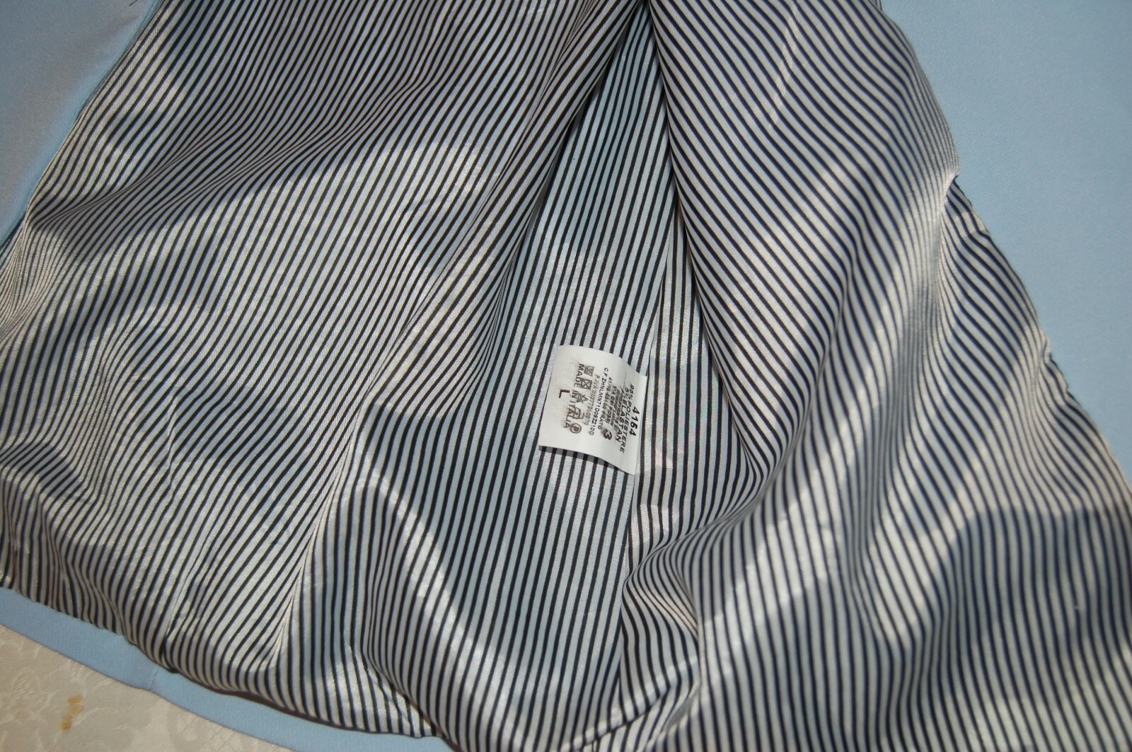 Women's Jacket, Blue, Buttonless Blazer, Polyeste… - image 4