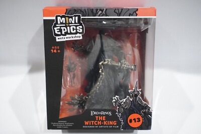 Weta Workshops Mini Epics Lord Of The Rings The Witch-King Figure Statue NEW a20