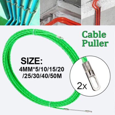 Fiberglass Cable Push Pullers Duct Fish Tape Wire Pom Tape Electrical Cable Tool