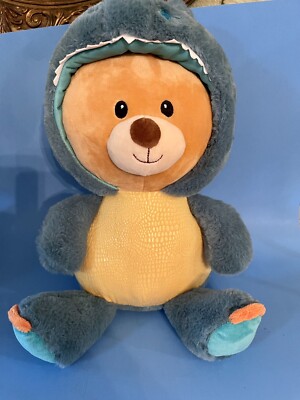 SPARK Create Imagine Teddy Bear W/ Dinosaur Costume Bear