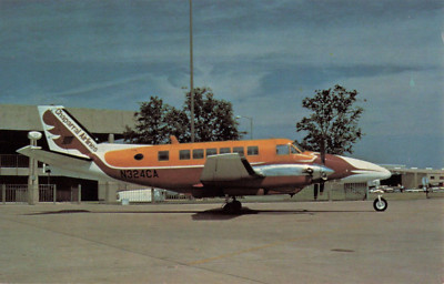 Postcard Chaparral Airlines Beechcraft B-99 Airliner