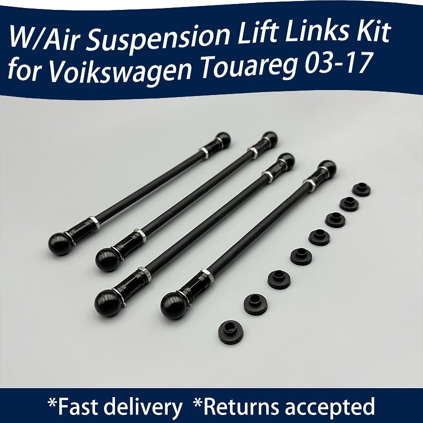 💥for 03-17 VW TOUAREG Adjustable Air Ride Lift Raise Height Links