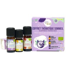 Born to bio - Coffret thématique sommeil - Trio d'huiles essentielles Bio