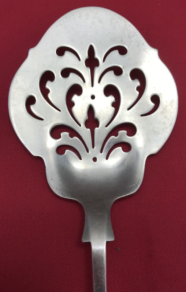 Colher de tomate prata esterlina 1870 OLD ENGLISH TIPT 8 1/2" sem monograma por Gorham - Imagem 3 de 4