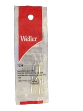  Weller 7235W #7235 Replacement Soldering Gun Tip 7200  Pack of 2  NEW