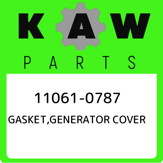 かとはる 11061-0787 Kawasaki Gasket,generator cover 110610787, New Genuine