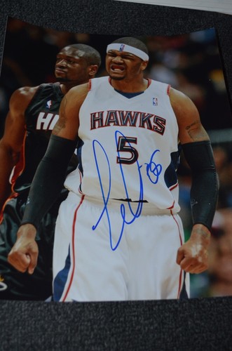 Josh Smith Signed 8x10 photo Atlanta Hawks