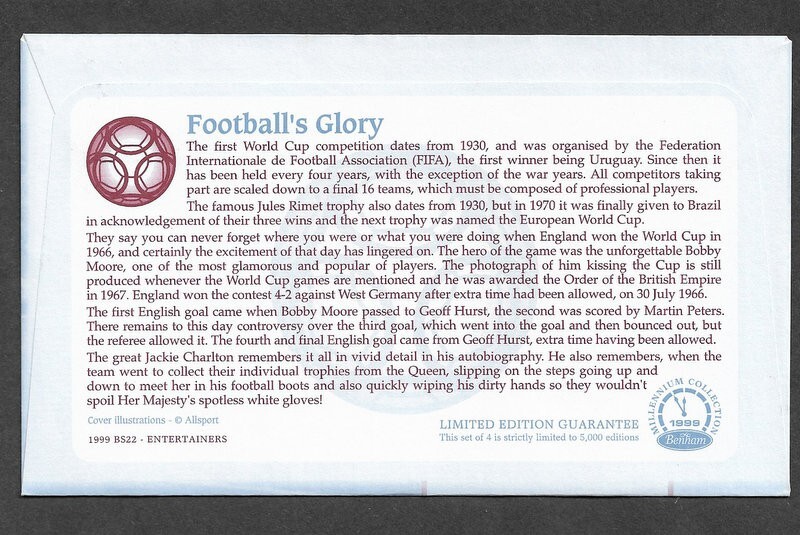 FootballEngland 1966 World Cup Winners stamps collectionGreat Britain