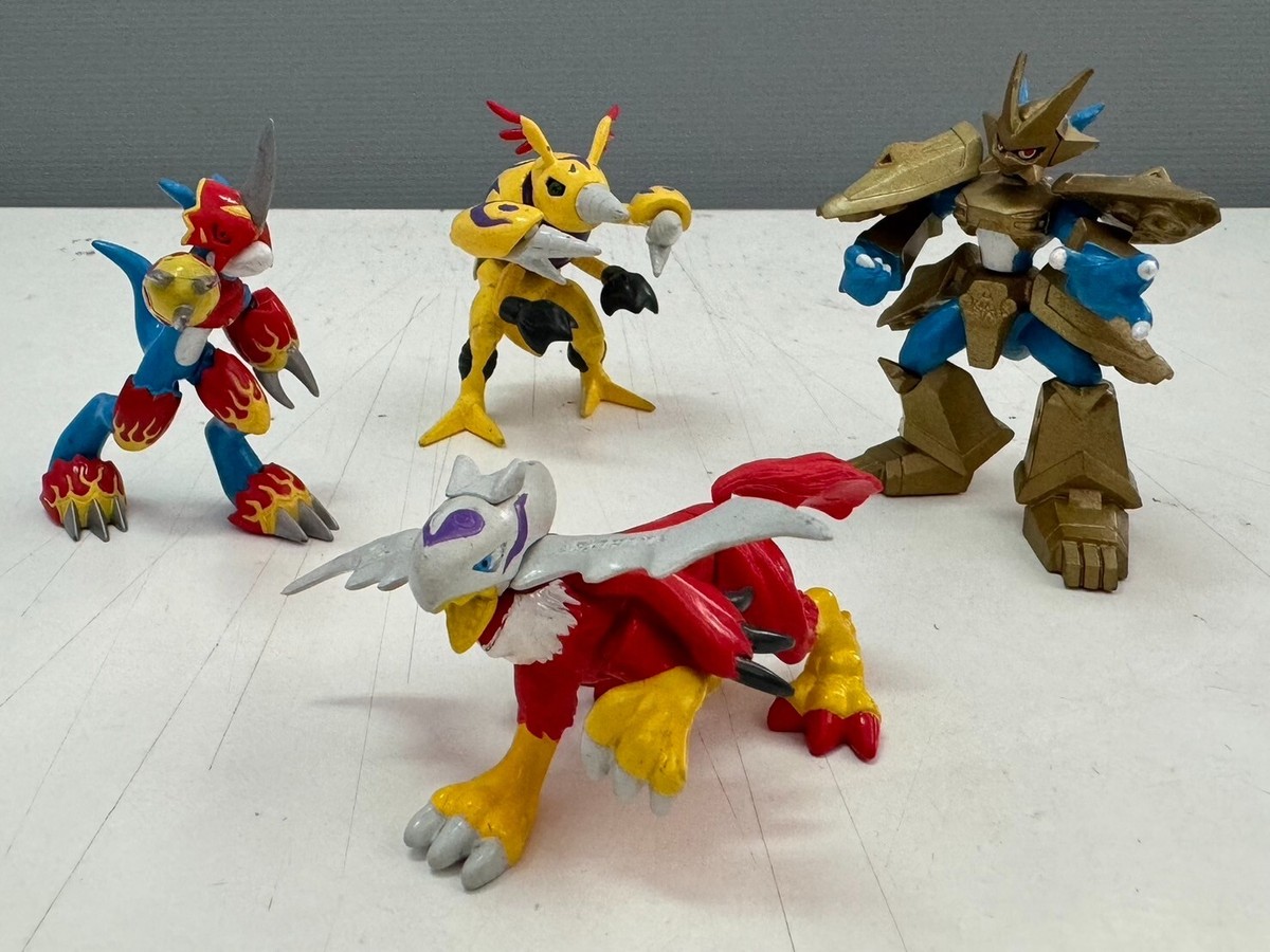 Bandai 2000 Digimon Digital Monsters 3” Action Figure collection