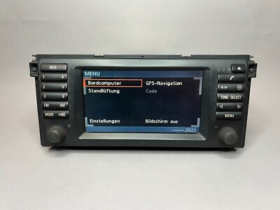 BMW OEM E53 X5 E39 5 M5 Ser 16:9 On Board Monitor Wide Screen