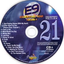 CHARTBUSTER ESSENTIAL KARAOKE CD G CBE-9 Disc-21 Goo Goo Dolls,Ace Of Base,