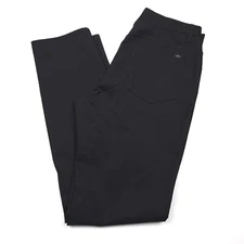 7 for All Mankind Black Tech Series Adrien Chino Pants Mens Size 30