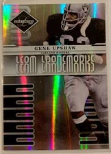 2008 Leaf Limited #T-4 Gene Upshaw Team Trademarks Holofoil /100