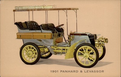 1901 Panhard & Levassor The Museum of Automobiles Morrilton AR postcard s097