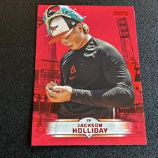 2025 Topps Stadium Red Foil Jackson Holliday