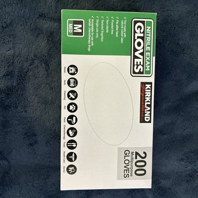 ONE BOX ONLY Of 200 Size Medium Multipurpose Non Latex Gloves
