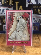 Bryce Harper CUSTOM 1/1 Ball Relic, Made By Me, Not An Official Card