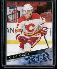 Glenn Gawdin 2020-21 Upper Deck #726 RC Calgary Flames Young Guns