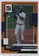 2022 Panini Donruss Holo Orange Adolis Garcia #142 fm0