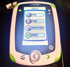 LeapFrog LeapPad LEAPSTER Handheld Learning  Gaming System Complete Tested