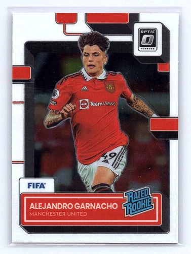 Alejandro Garnacho 2022-23 Donruss #199 Optic Rookie