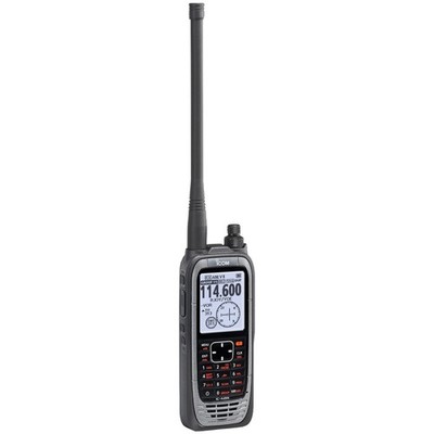 Icom IC-A25N 76 USA Aviation VHF Air Band Transceiver Radio with Built-in GPS...