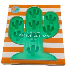 SUNNYLIFE CACTUS ICE TRAYS SET OF 2