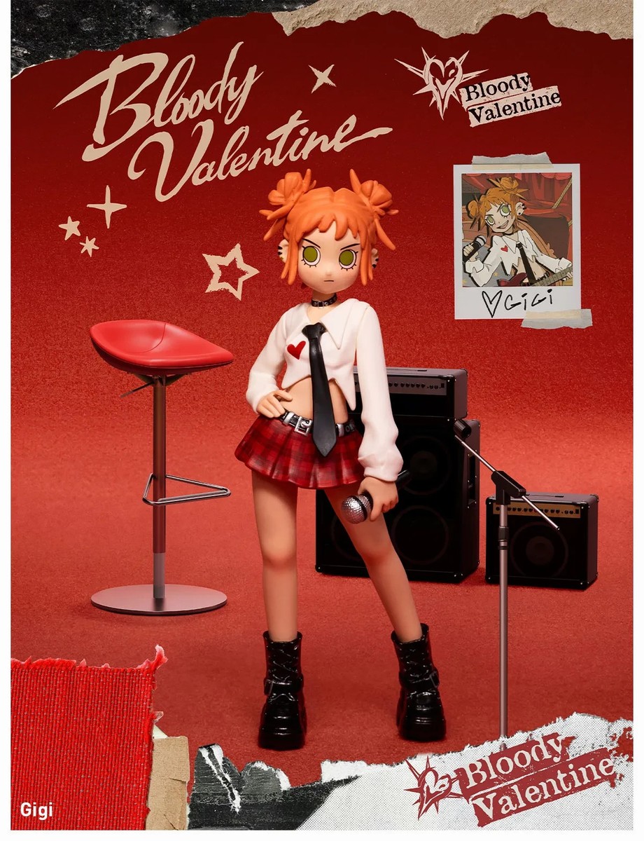 POP MART PEACH RIOT BLOODY VALENTINE 3 Figure Bundle SEALED | eBay