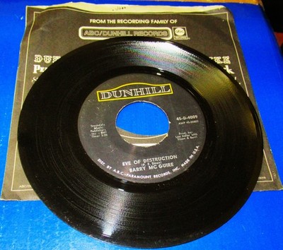 Barry Mc Guire, Eve Of Destruction / What's Exactly's The Matter With Me