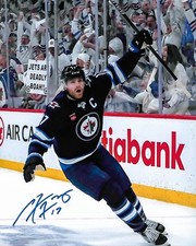 Adam Lowry Signed 8x10 Photo Winnipeg Jets Autographed COA B