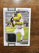 2026 Topps Series 1 Celebration Chicago White Sox Mascot Memorabilia Card