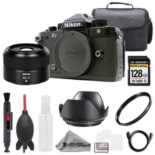 Nikon ZF NIKKOR Z 40mm f/2 Lens 128GB Bag UV Filter- Basic Kit