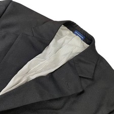 Stafford Men  s Performance 2-Button Blazer Black   40R