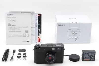 【新品未使用】FUJIFILM Xhalf Black Noir UNUSED BOXED】FUJIFILM Digital Camera X half X-HF1 Black | eBay